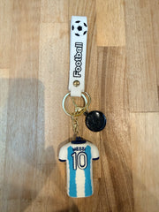 FOOTBALL HERO KEYRINGS MESSI / RONALDO