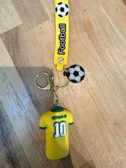 FOOTBALL HERO KEYRINGS MESSI / RONALDO