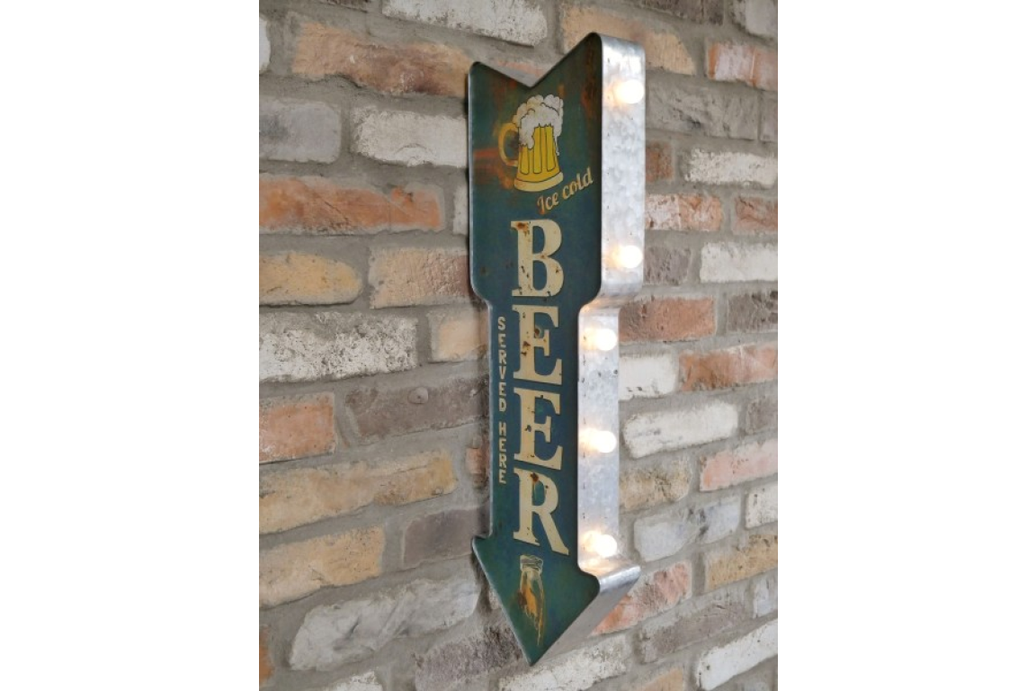 MAN CAVE BAR / GARAGE / BEER  LIGHT UP SIGN ** BEST SELLING **