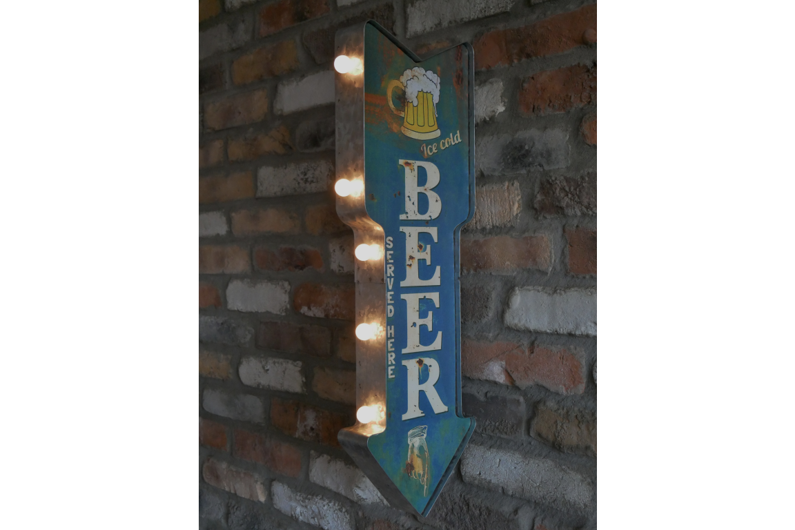 MAN CAVE BAR / GARAGE / BEER  LIGHT UP SIGN ** BEST SELLING **