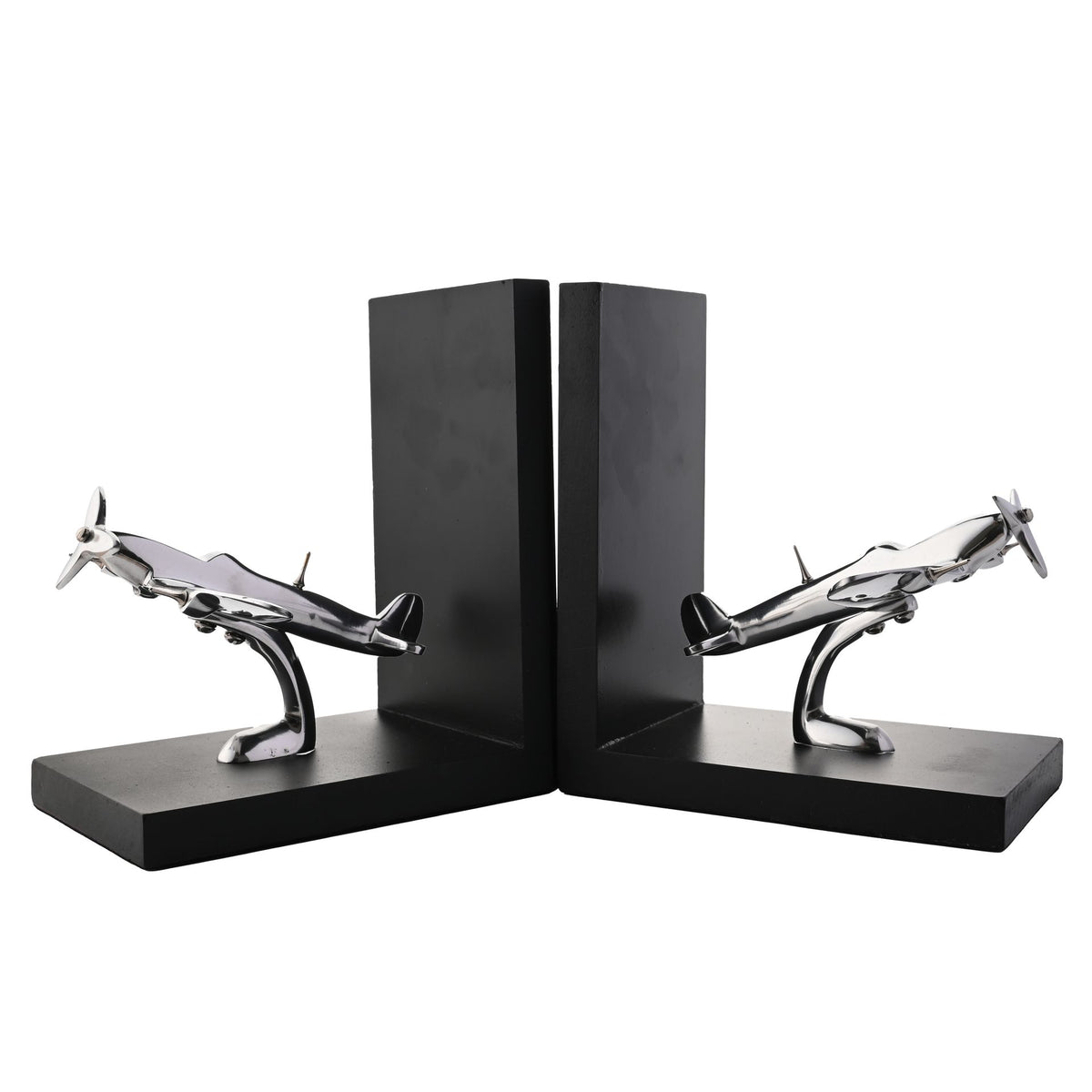 SPITFIRE AIRCRAFT PLANE BOOK ENDS