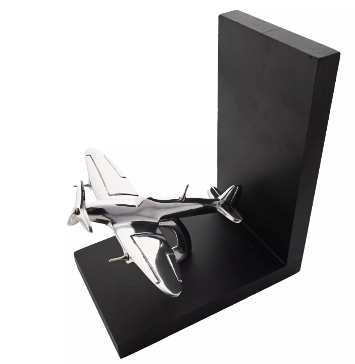 SPITFIRE AIRCRAFT PLANE BOOK ENDS