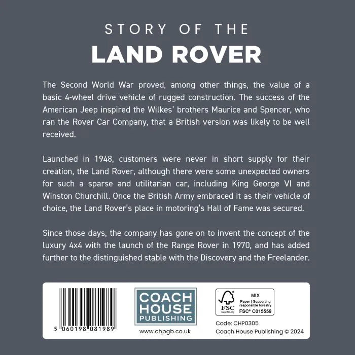 Book - Story of the Land Rover