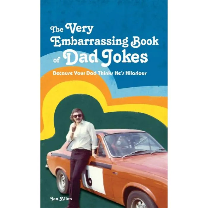 Book - Very Embarrassing Retro Book OF Dad Jokes