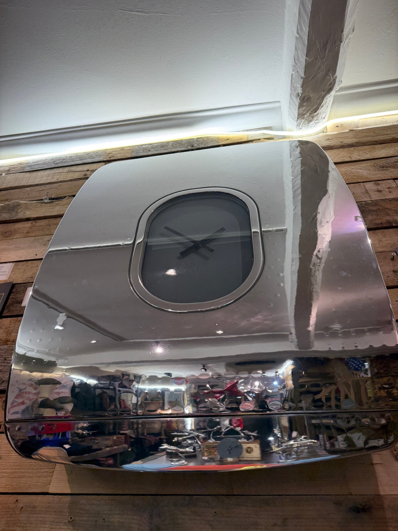 Airbus A320-200 Polished Panel Wall Clock Aircraft / Airplane - The Man Cave Broadway