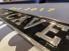 ALUMINIUM THE MAN CAVE GARAGE CAST SIGN - The Man Cave Broadway