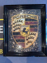 ART CAVE - CAR MARQUE BADGE PICTURES 50x60 Liquid Art - The Man Cave Broadway