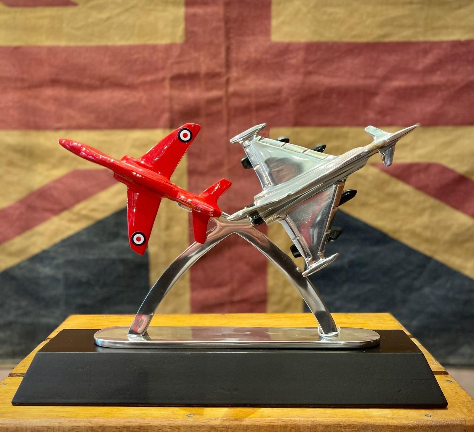 Bae Hawk & Typhoon Aircraft / Airplane Model - The Man Cave Broadway
