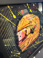 Lando Norris / Lewis Hamilton - Carbon Art Work Helmets