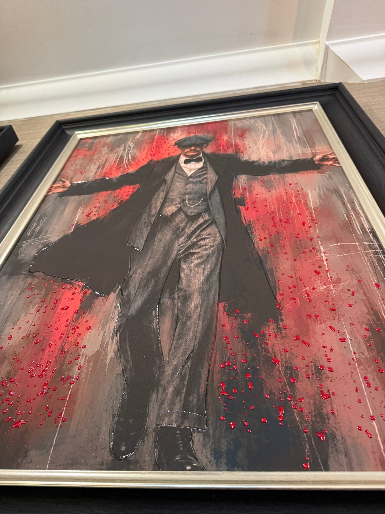 Beautifully Embellished Peaky Blinders Art - The Man Cave Broadway