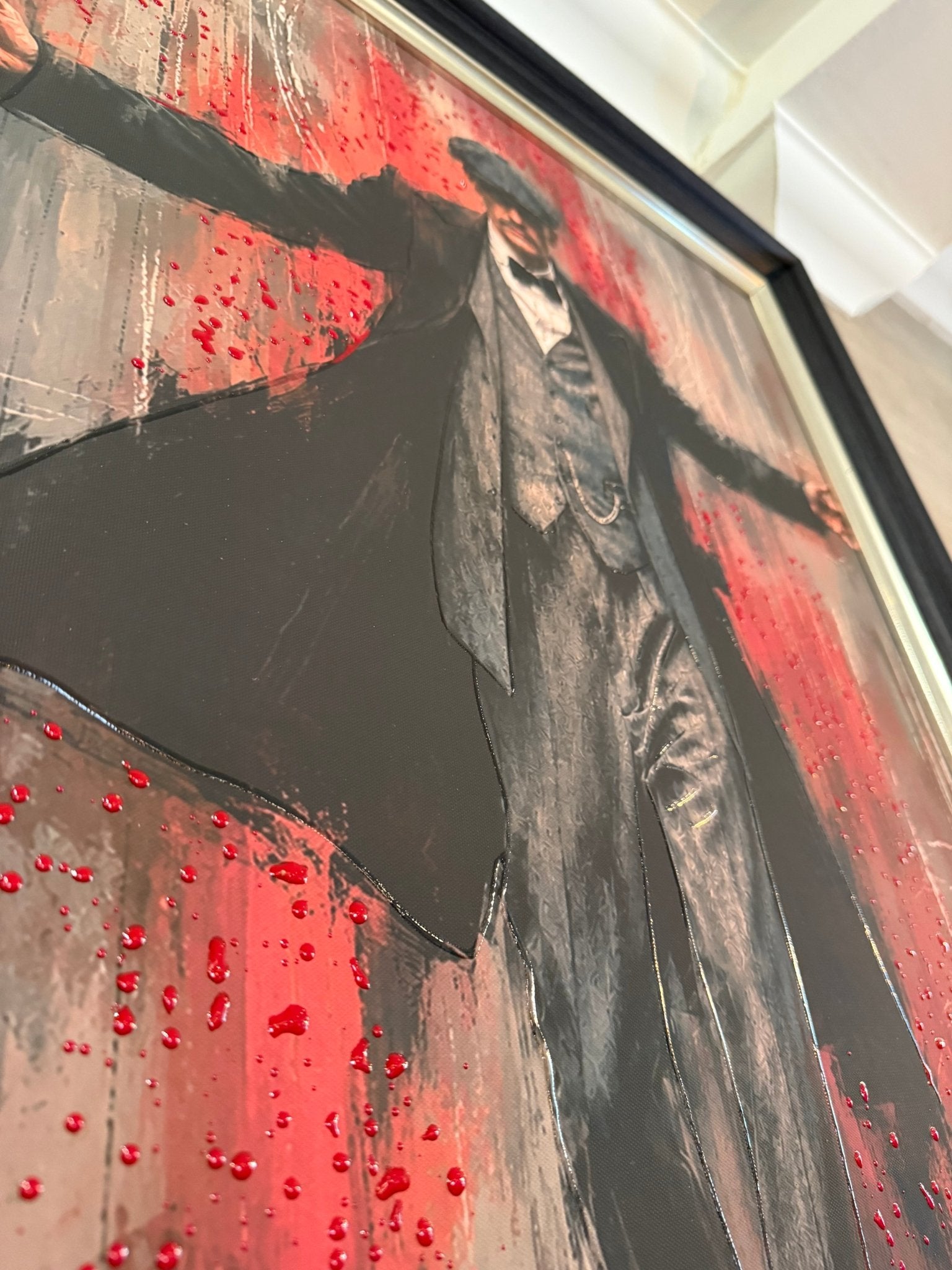 Beautifully Embellished Peaky Blinders Art - The Man Cave Broadway