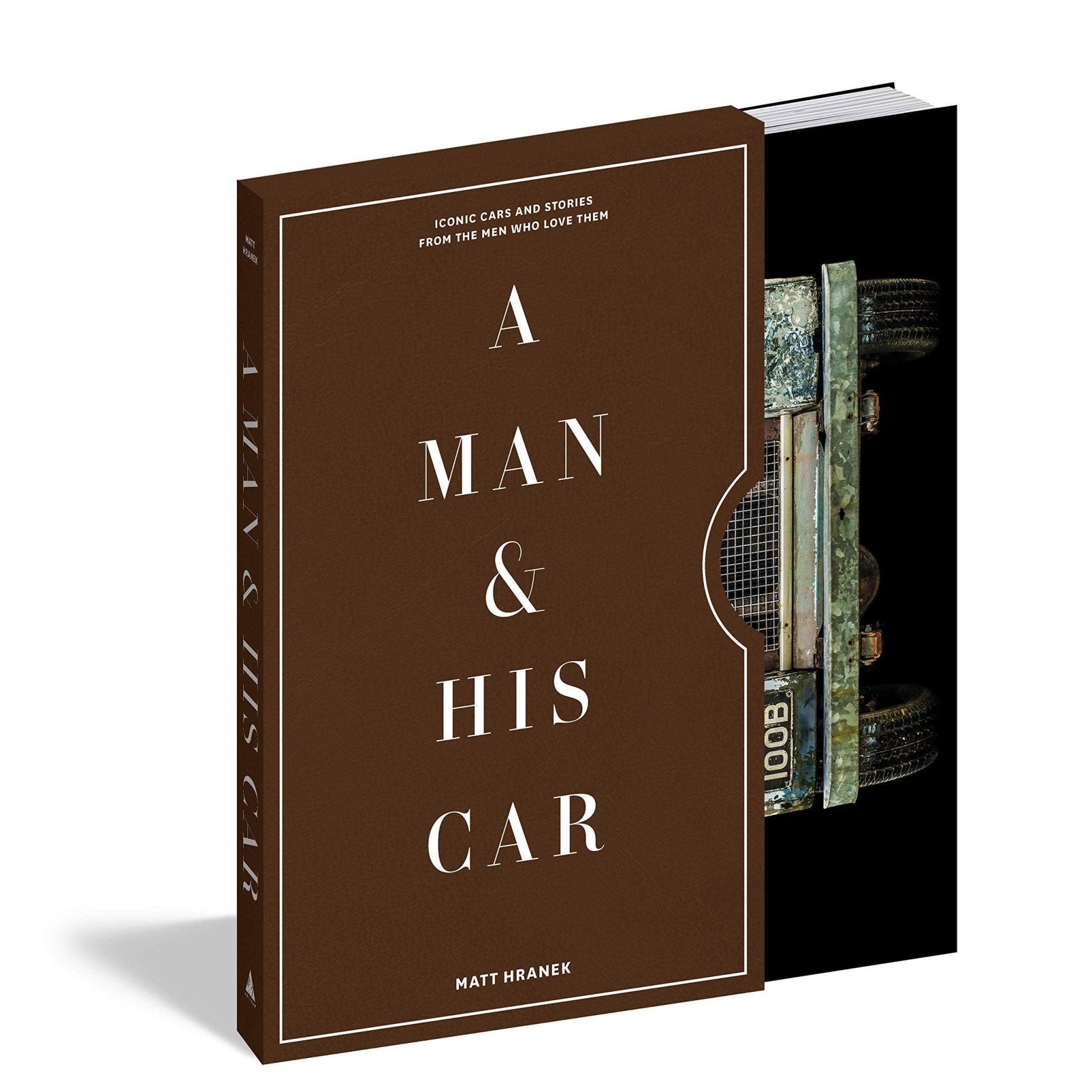 BOOK - A MAN AND HIS CAR / STUNNING PHOTOGRAPHY - The Man Cave Broadway