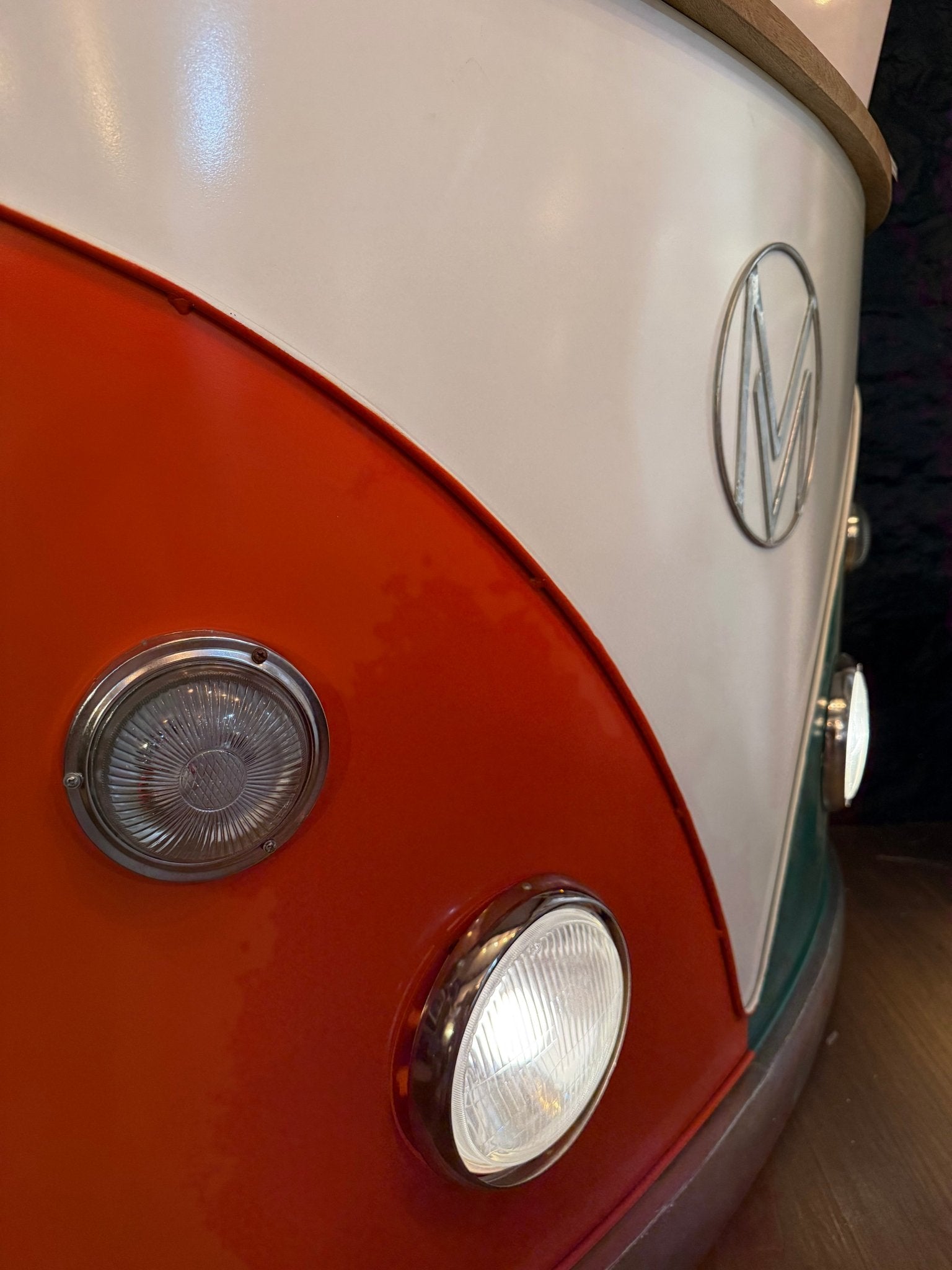 Camper Van Style Bar with Working Lights - The Man Cave Broadway