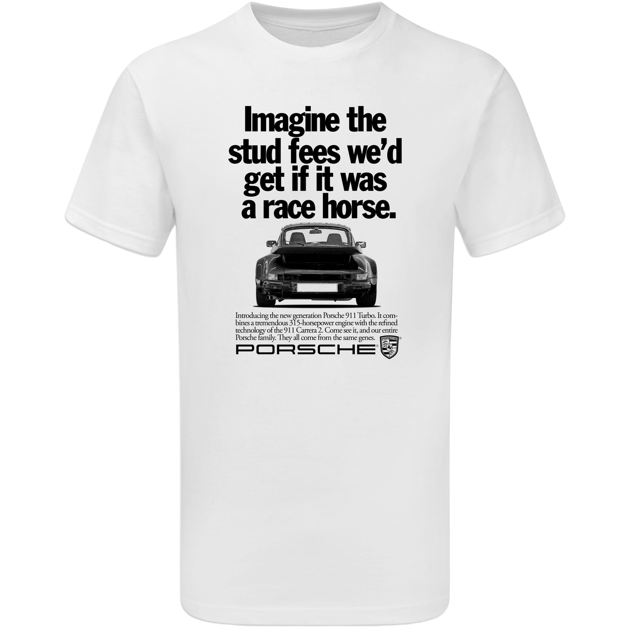 CAR ADVERT RETRO / OLD ADVERT T-SHIRTS / SPORTS CAR TEESHIRT - The Man Cave Broadway