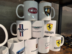 CAR MARQUE MUGS SUPER CAR CUPS - The Man Cave Broadway