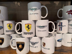 CAR MARQUE MUGS SUPER CAR CUPS - The Man Cave Broadway