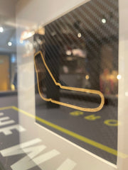 Carbon F1 Track Art - The Man Cave Broadway
