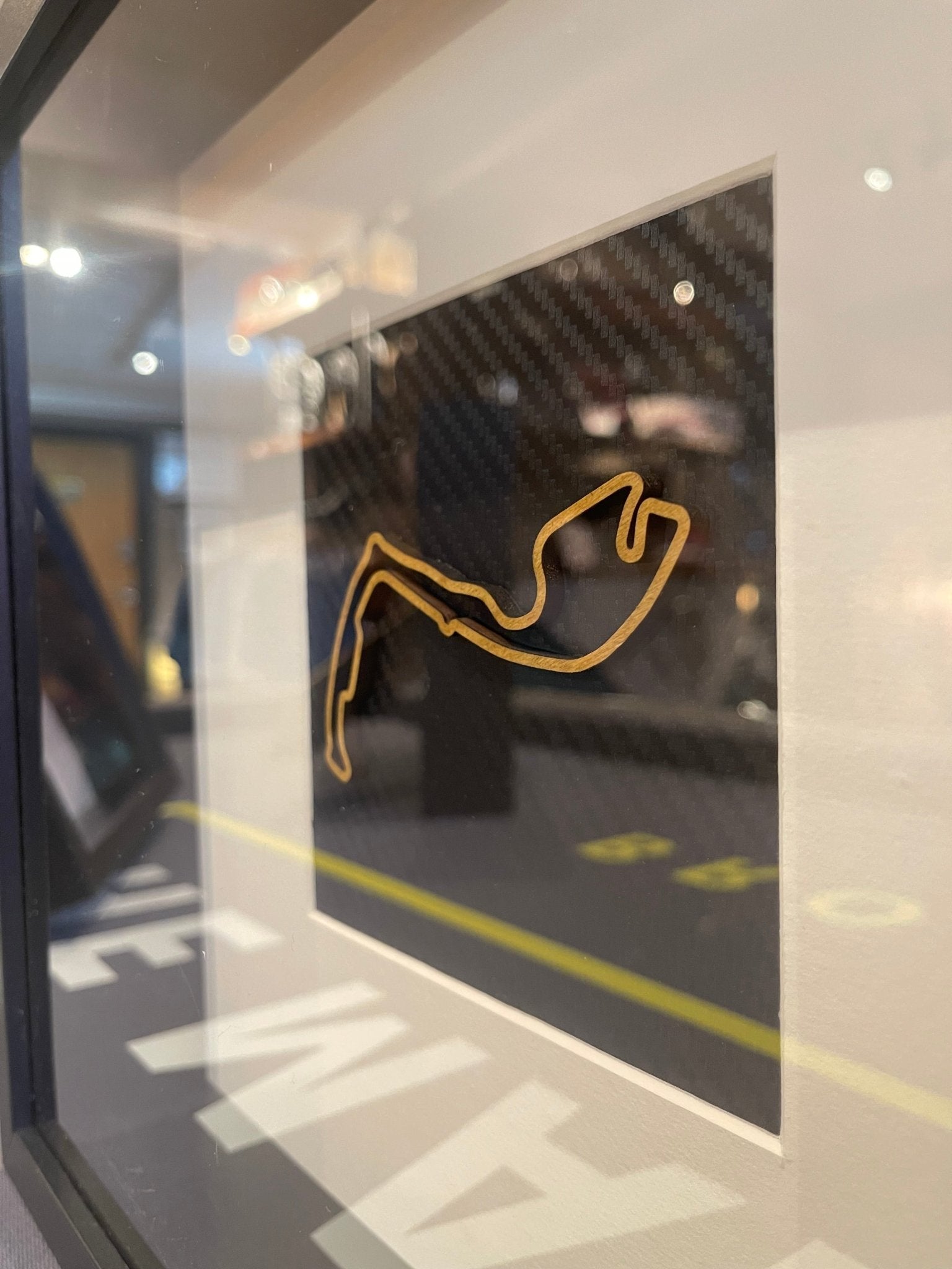 Carbon F1 Track Art - The Man Cave Broadway