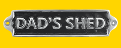 CAST IRON SIGNS - Funny Bar / Quotes - The Man Cave Broadway