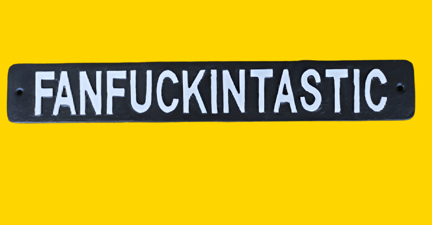 CAST IRON SIGNS - Funny Bar / Quotes - The Man Cave Broadway