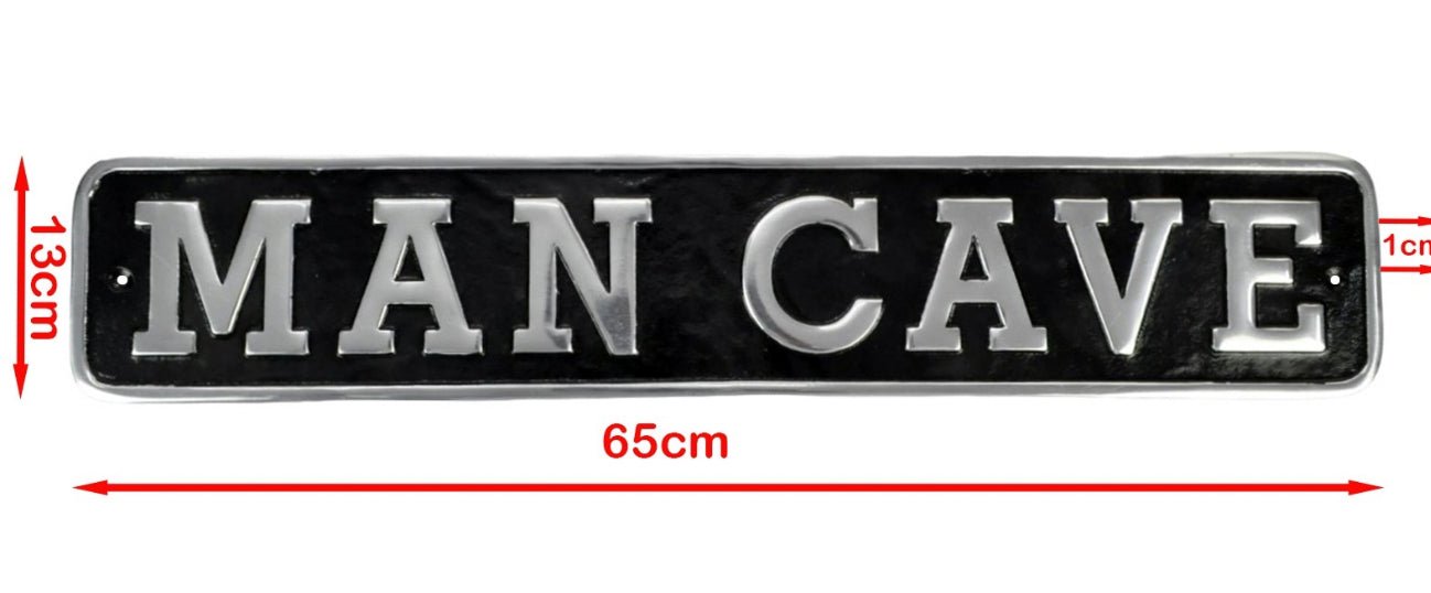 CAST IRON SIGNS - Funny Bar / Quotes - The Man Cave Broadway