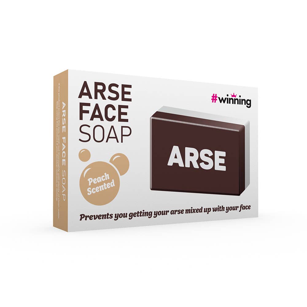 Novelty Gag Gift - Arse Face Soap