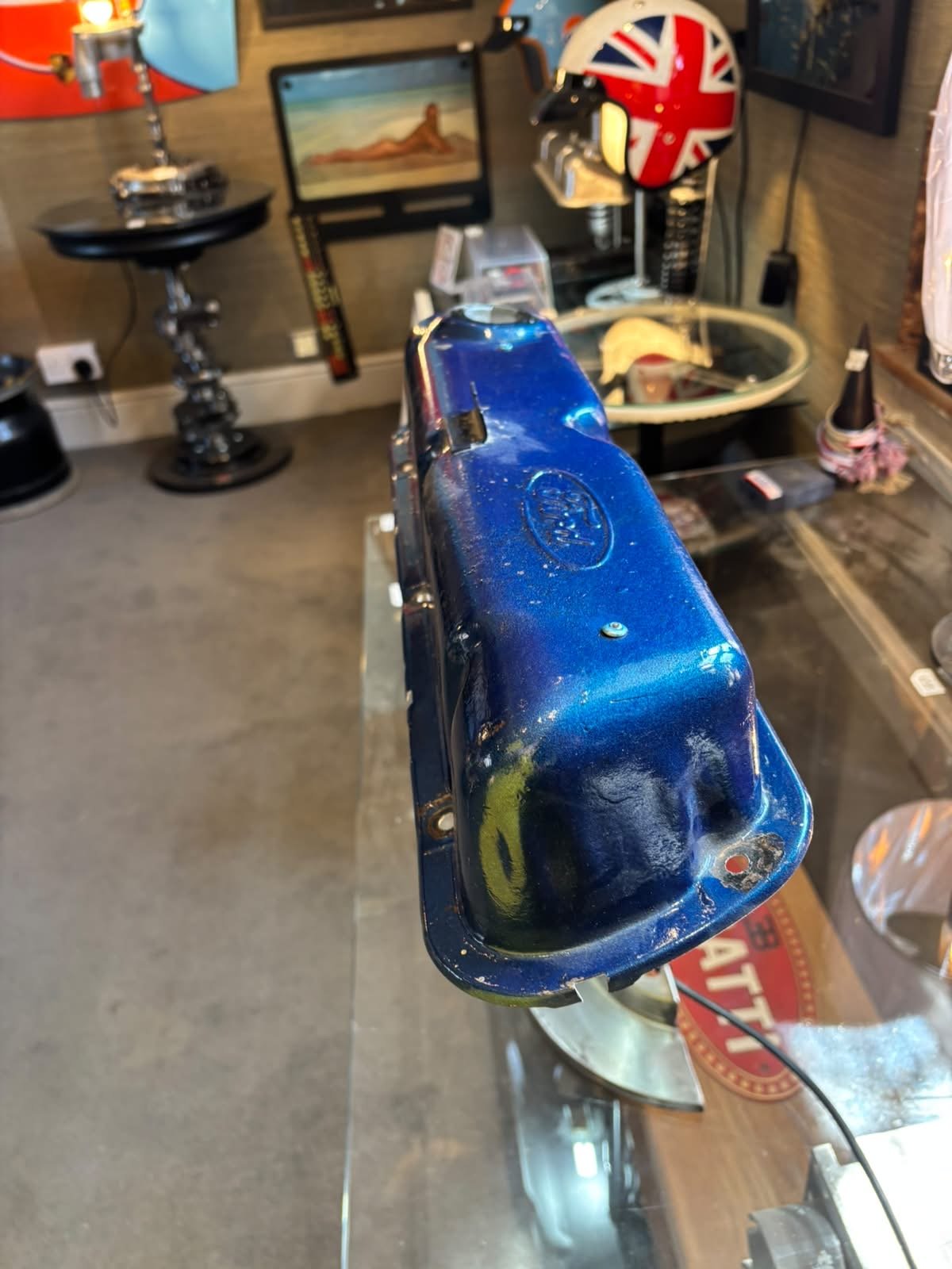Classic Ford Rocker Cover Lamp - The Man Cave Broadway