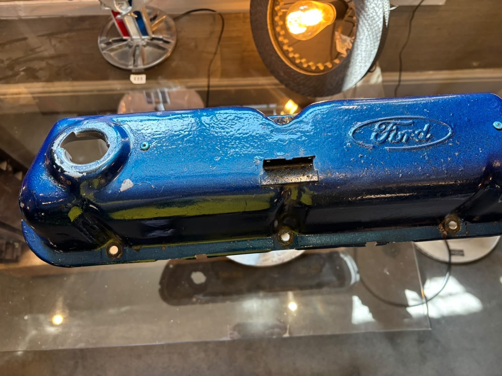 Classic Ford Rocker Cover Lamp - The Man Cave Broadway