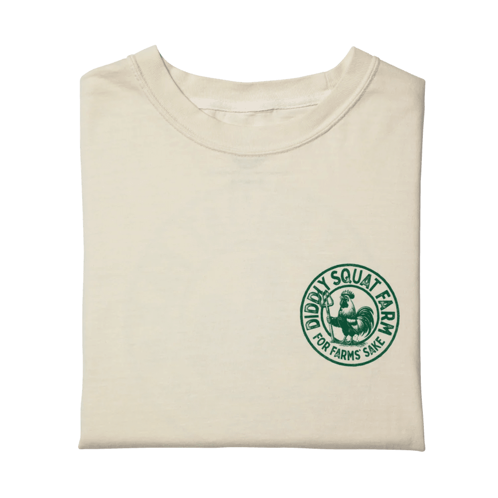 DIDDLY SQUAT COCKEREL T-shirt NEW DESIGN! - The Man Cave Broadway