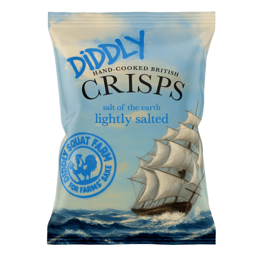 DIDDLY SQUAT CRISPS Clarkson's Farm Crisps x 6 - The Man Cave Broadway