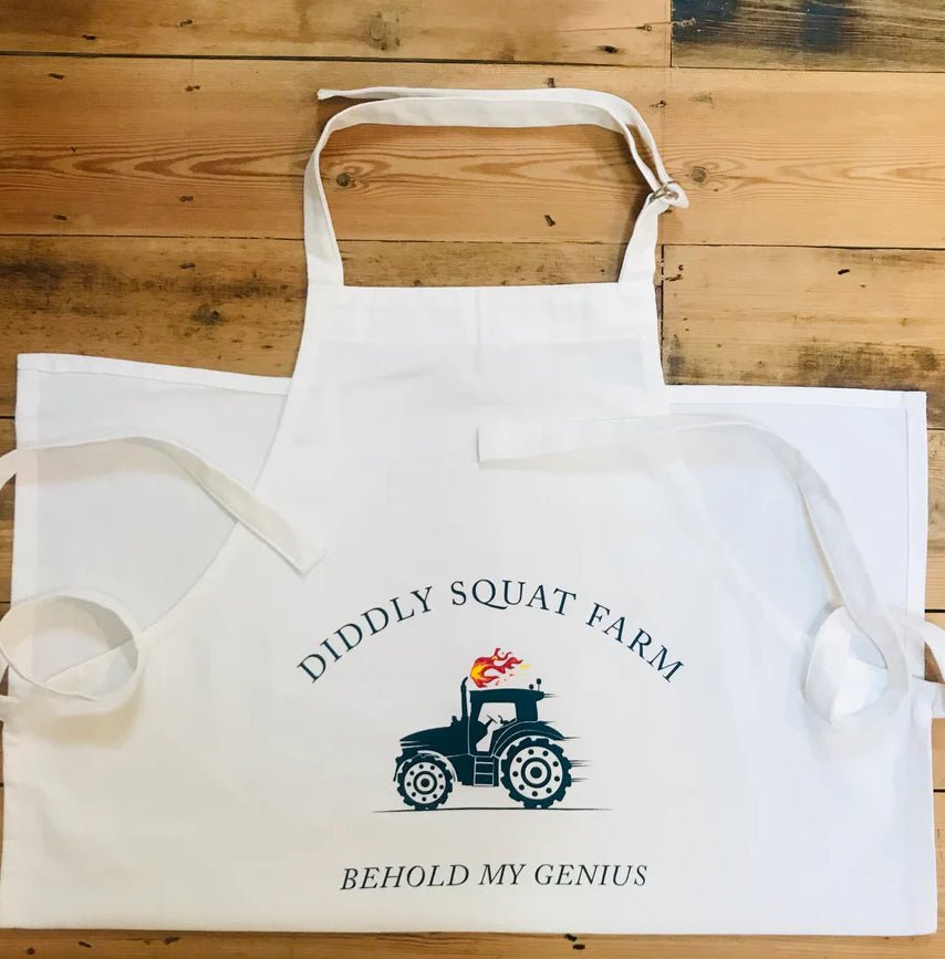 DIDDLY SQUAT FARM JEREMY’S APRON Clarkson's Farm  - The Man Cave Broadway