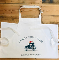 DIDDLY SQUAT FARM JEREMY’S APRON Clarkson's Farm  - The Man Cave Broadway