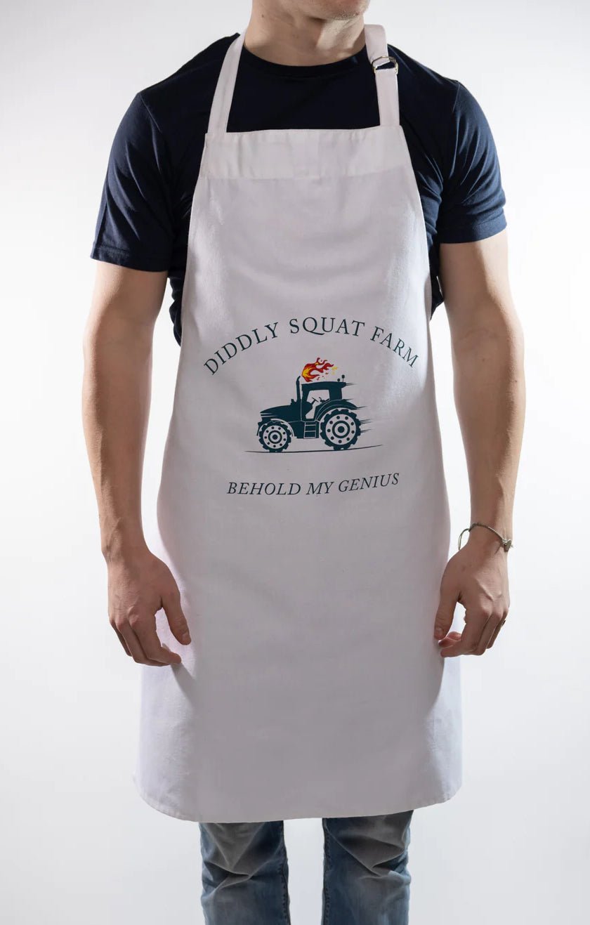 DIDDLY SQUAT FARM JEREMY’S APRON Clarkson's Farm  - The Man Cave Broadway