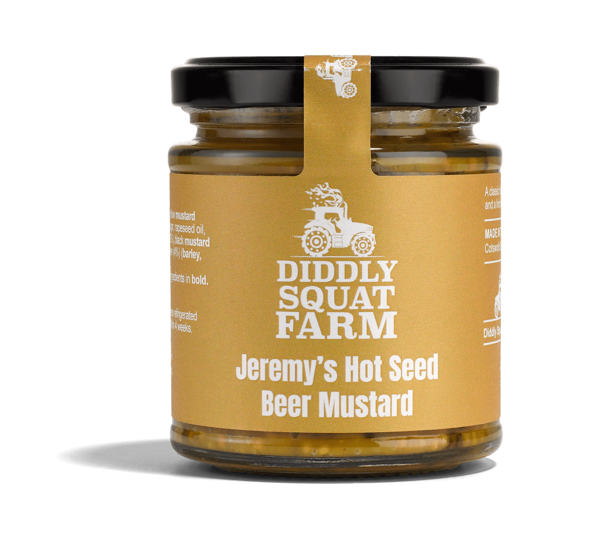 Diddly Squat Farm - Jeremy’s Hot Seed Beer Mustard - The Man Cave Broadway