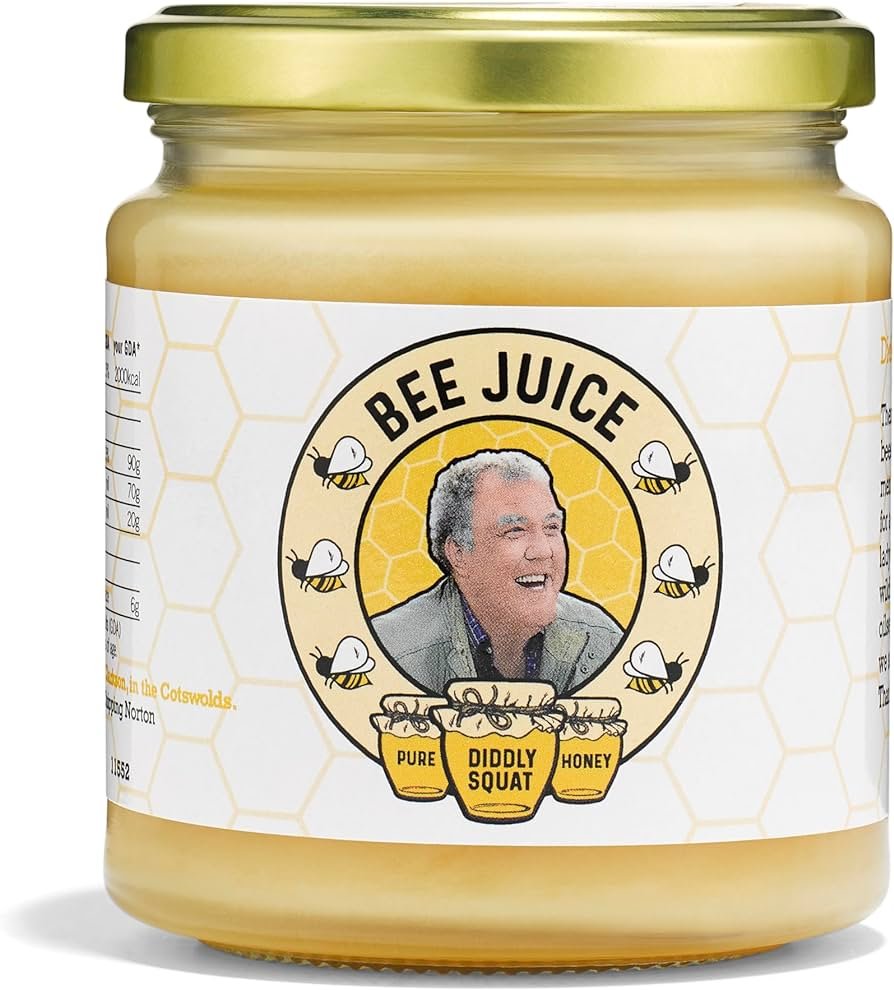 DIDDLY SQUAT JEREMY Clarkson's Farm BEE JUICE HONEY - The Man Cave Broadway