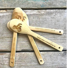 DIDDLY SQUAT WOODEN SPOON Clarkson's Farm  - The Man Cave Broadway