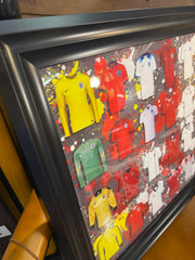 England Football Shirt Art - The Man Cave Broadway