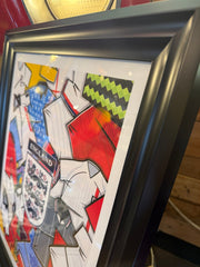 ENGLAND Football Shirt Artwork - The Man Cave Broadway