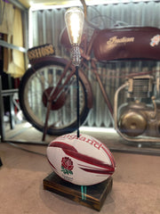 ENGLAND RUGBY BALL LAMP - The Man Cave Broadway