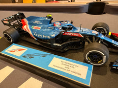 Esteban Ocon Signed 1:18 F1 Display Piece - The Man Cave Broadway