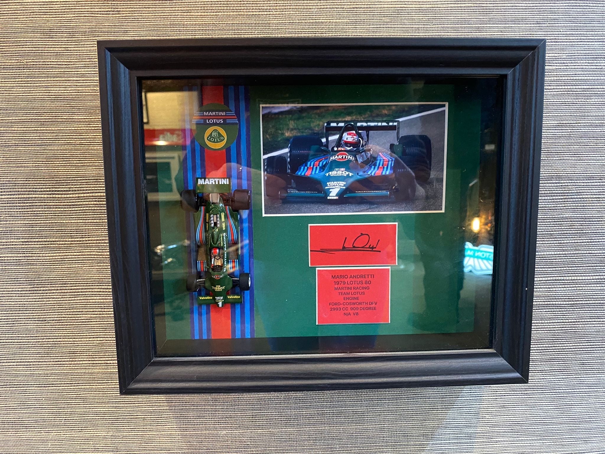 Formula 1 Autographed Rare Car Framed Collection - The Man Cave Broadway