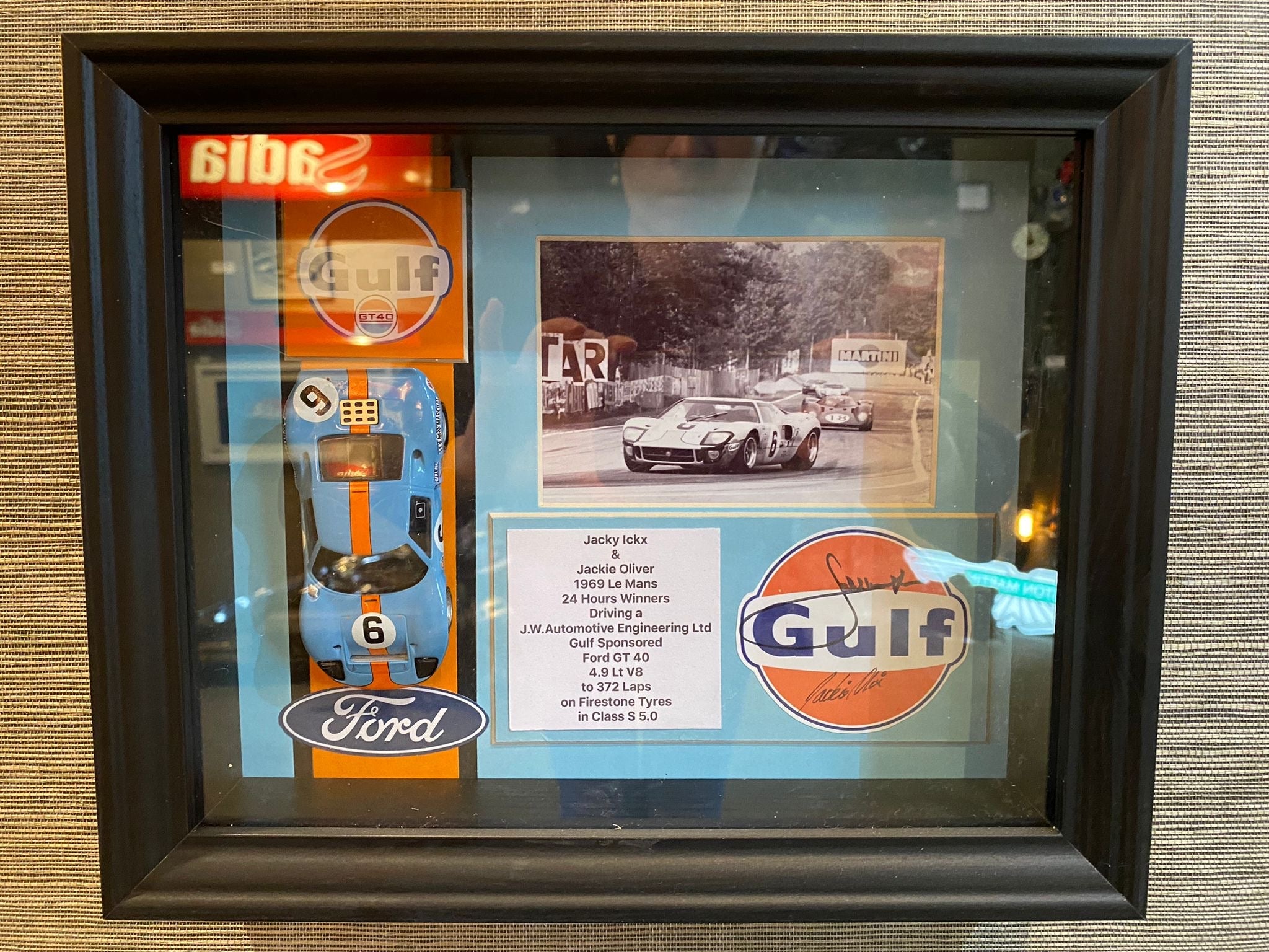 Formula 1 Autographed Rare Car Framed Collection - The Man Cave Broadway