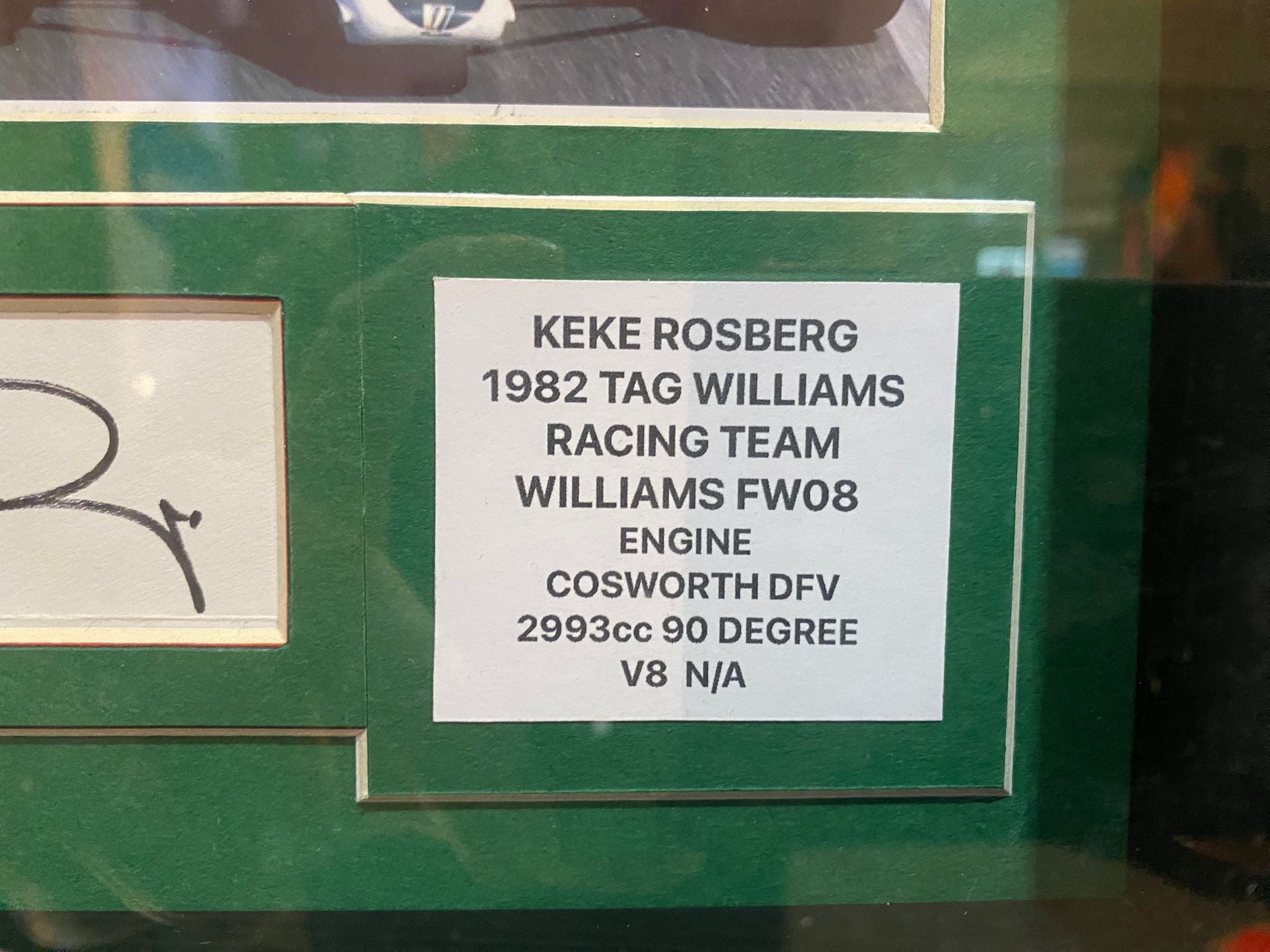 Formula 1 Autographed Rare Car Framed Collection - The Man Cave Broadway
