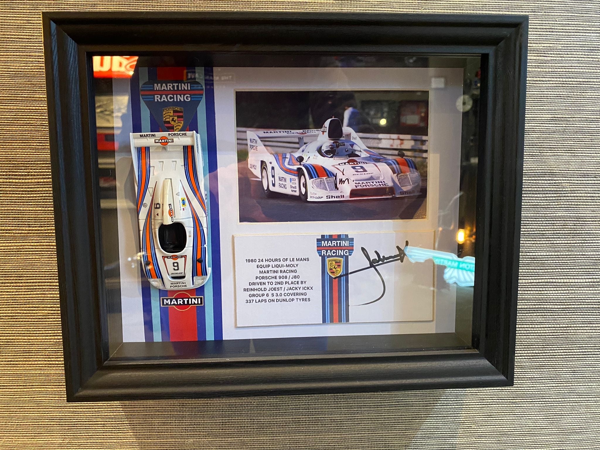 Formula 1 Autographed Rare Car Framed Collection - The Man Cave Broadway