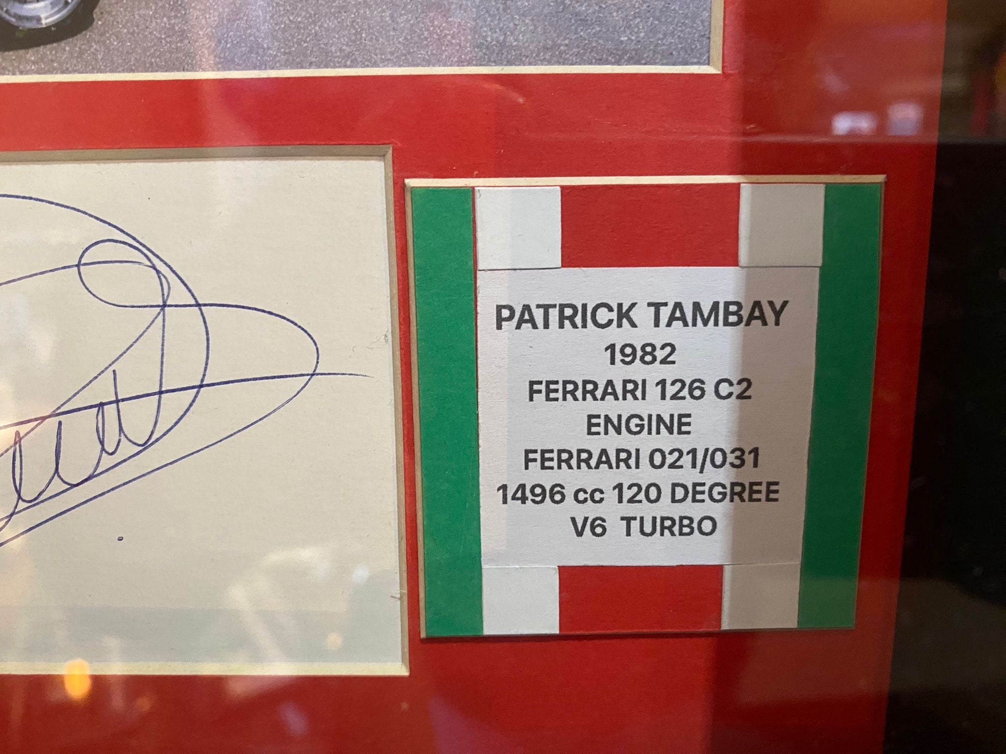 Formula 1 Autographed Rare Car Framed Collection - The Man Cave Broadway