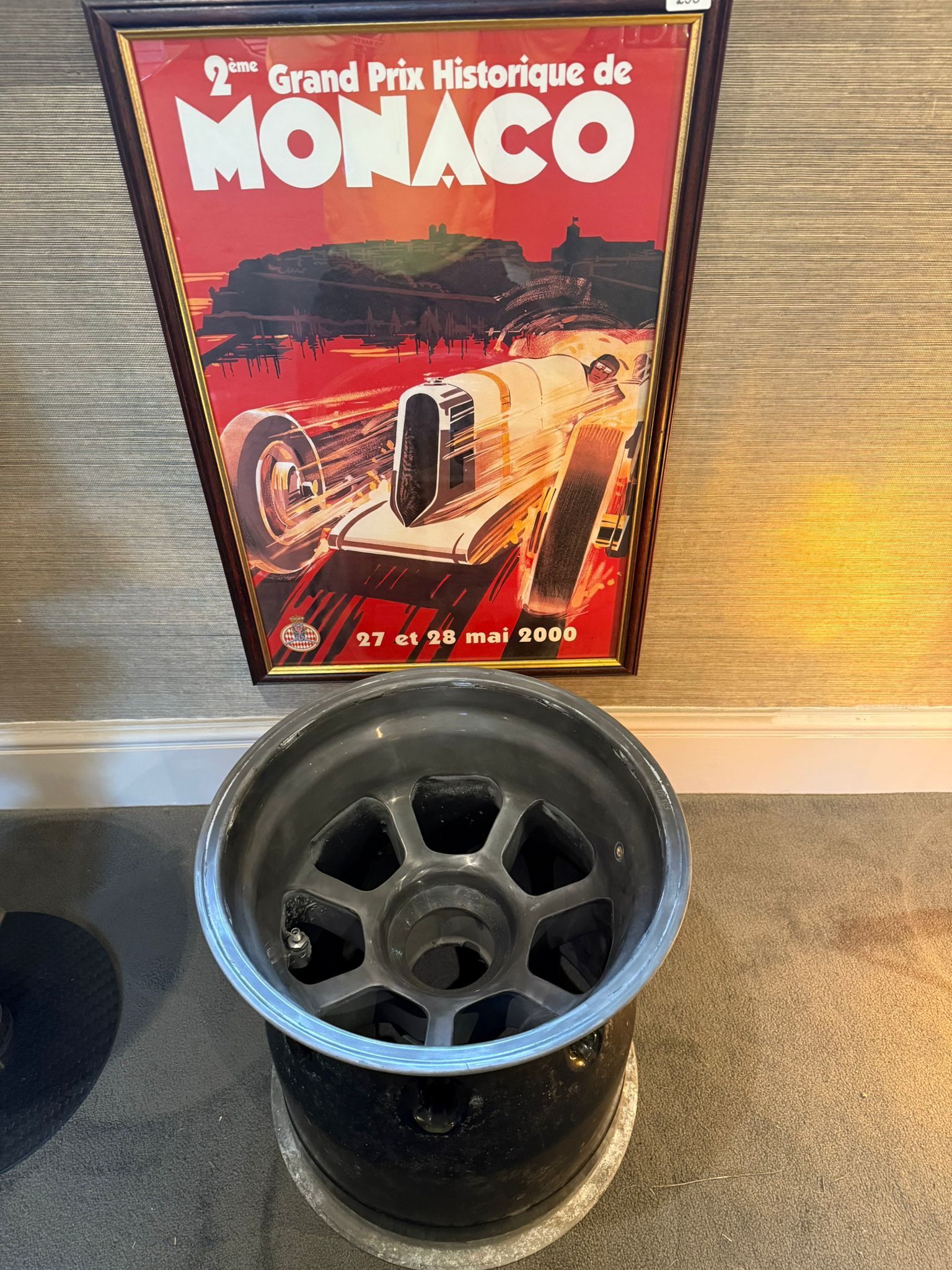 Formula 1 Wheel Table - The Man Cave Broadway