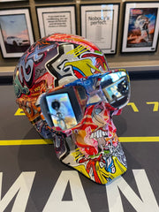 Funky Skull with Mirrored Glasses - The Man Cave Broadway