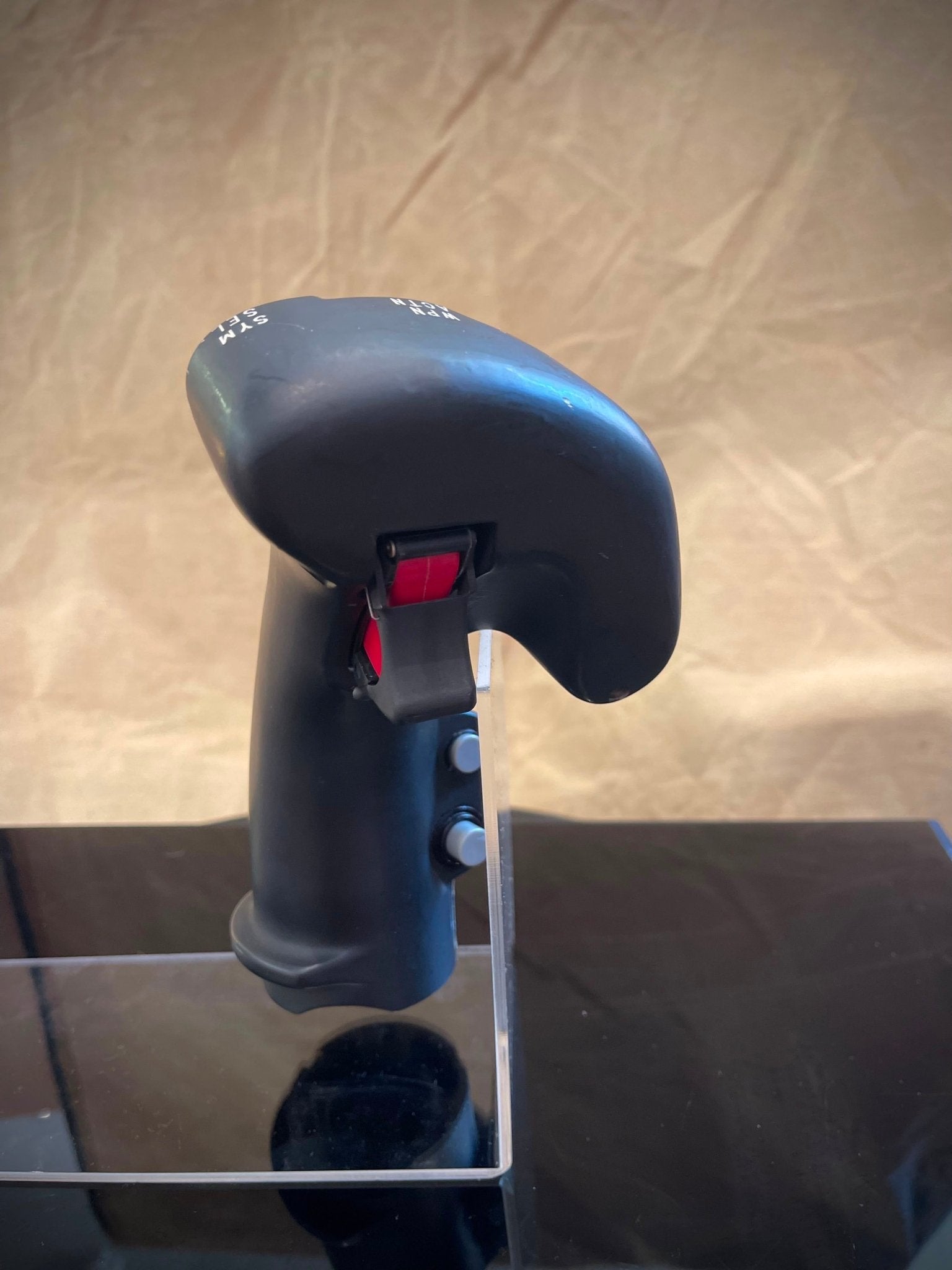 Genuine AH-64D Apache Longbow Pilot Cyclic Grip (Mason Controls) - Superb Condition - The Man Cave Broadway