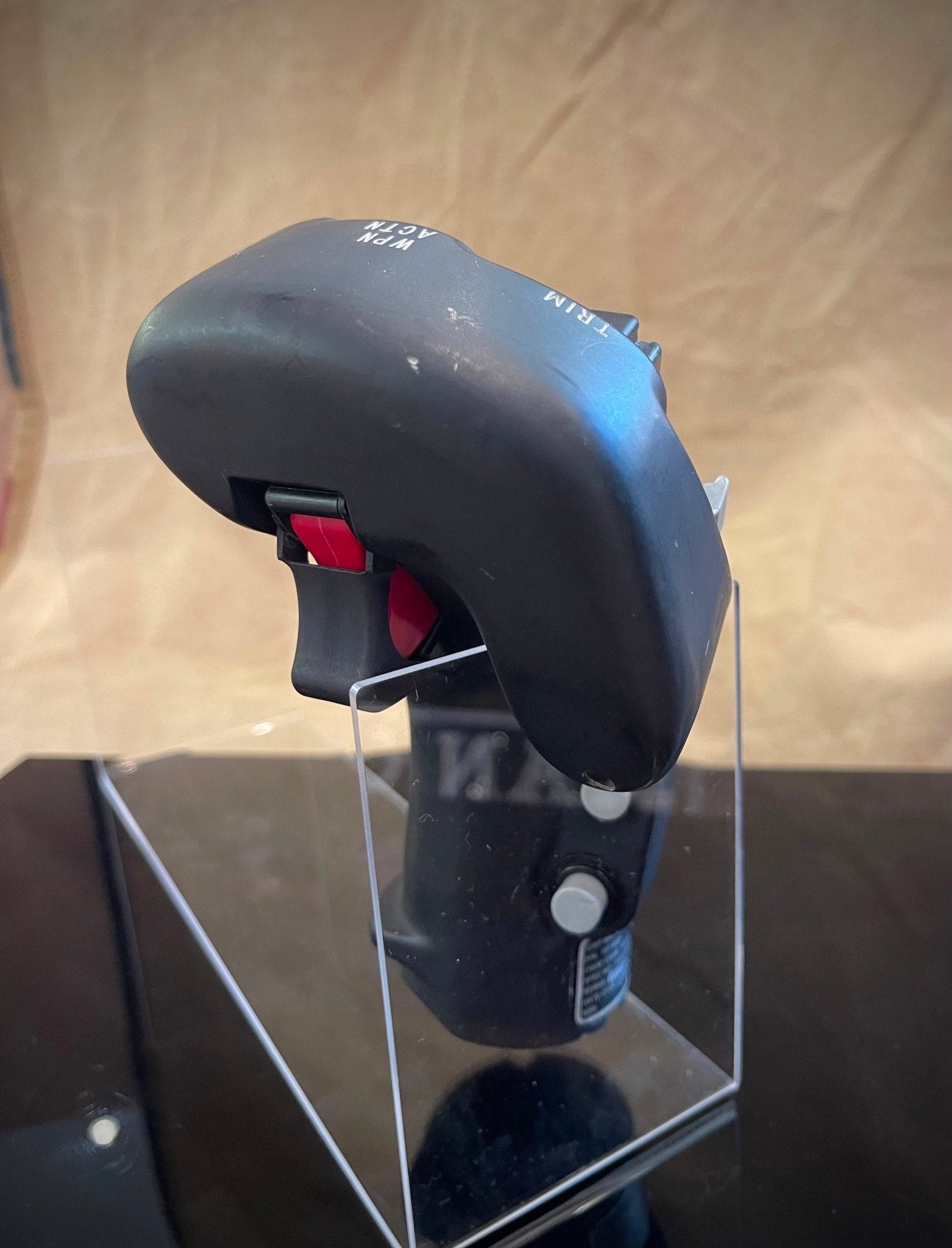 Genuine AH-64D Apache Longbow Pilot Cyclic Grip (Mason Controls) - Superb Condition - The Man Cave Broadway