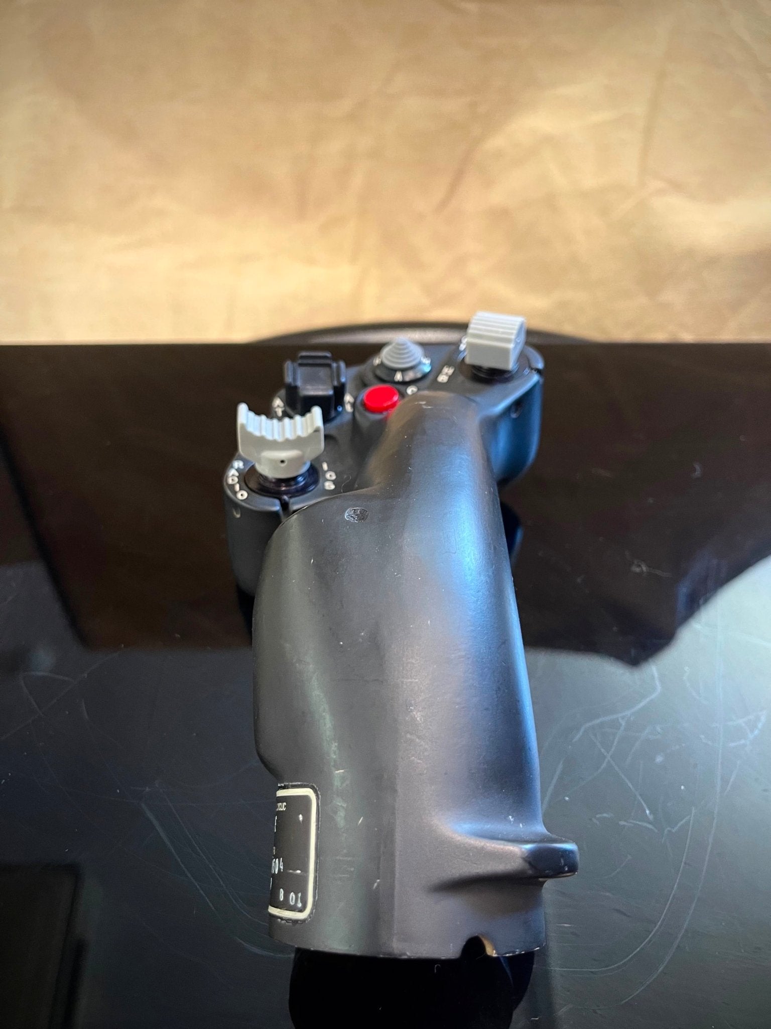 Genuine AH-64D Apache Longbow Pilot Cyclic Grip (Mason Controls) - Superb Condition - The Man Cave Broadway